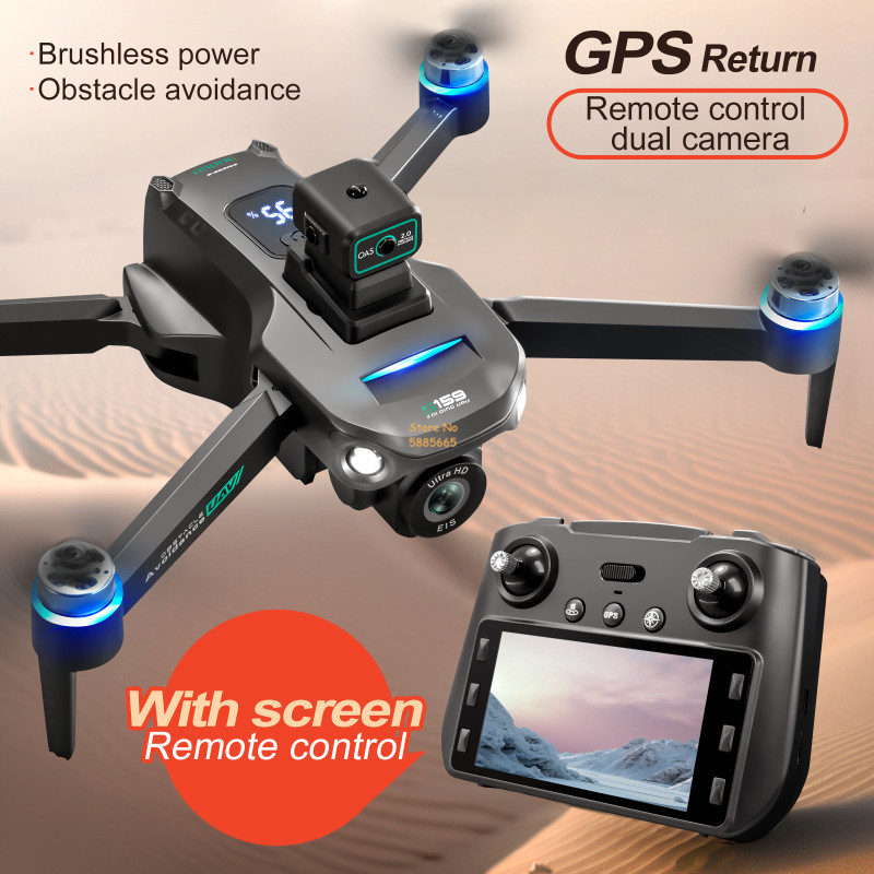 Drone Cinematic - 8K 듀얼 카메라 5G WIFI FPV