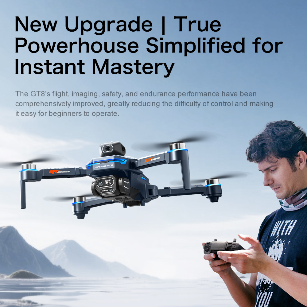 오리지널 GT8 드론 8K 전문가용 듀얼 카메라 GPS - Drone Multispectral 리뷰 및 가격