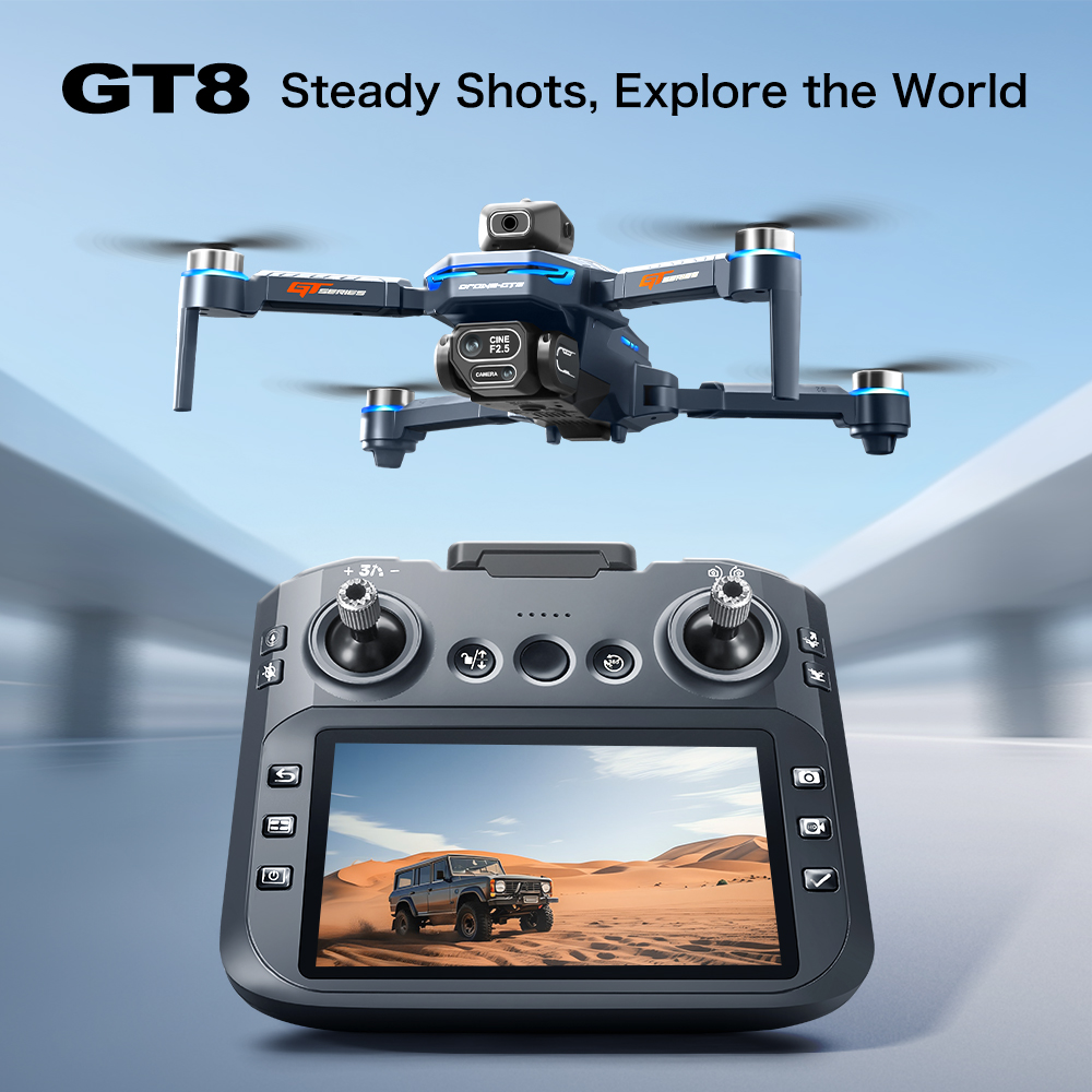 GT8 맥스 접이식 드론 8K HD 전문가용 항공 듀얼 - Drone Video Production 리뷰 및 가격
