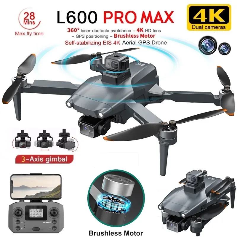 L600 PRO MAX GPS 드론 전문 4K 3축 P - Drone Multispectral 리뷰 및 가격